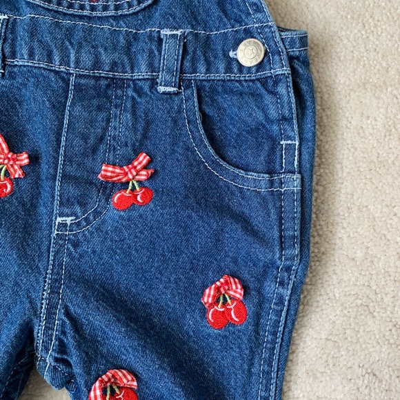Toddler girls jean outfit 3-6M  EUC - Picture 4 of 6